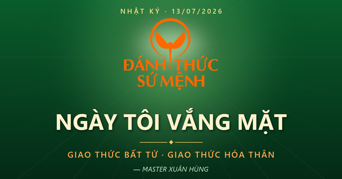 Bìa bài: Ngày Tôi Vắng Mặt — Buổi Sáng Tôi Hỏi Về Cái Chết, Và 2 Cái Tên Ra Đời