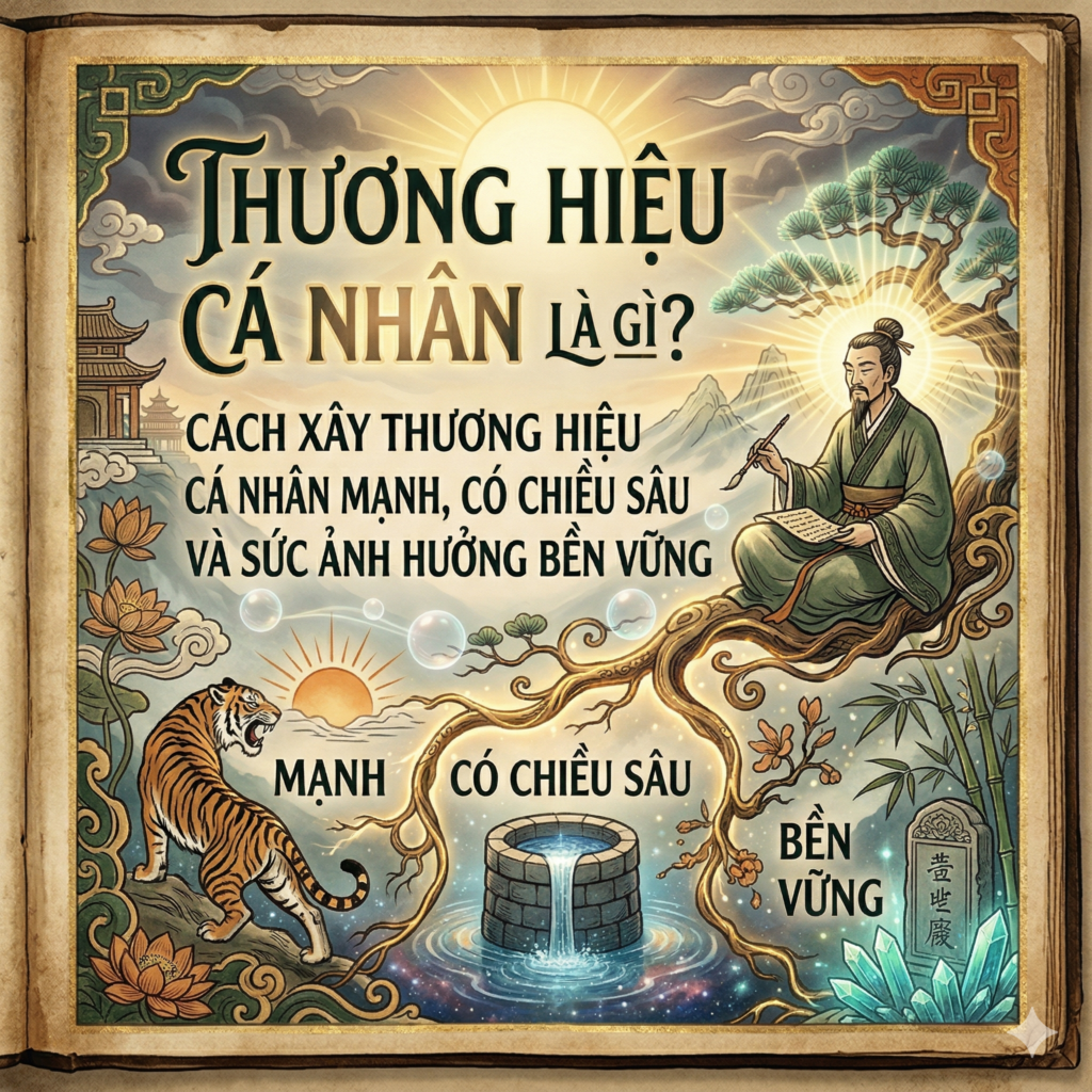 Bìa bài: Thương Hiệu Cá Nhân Là Gì? Cách Xây Thương Hiệu Cá Nhân Mạnh, Có Chiều Sâu Và Sức Ảnh Hưởng Bền Vững