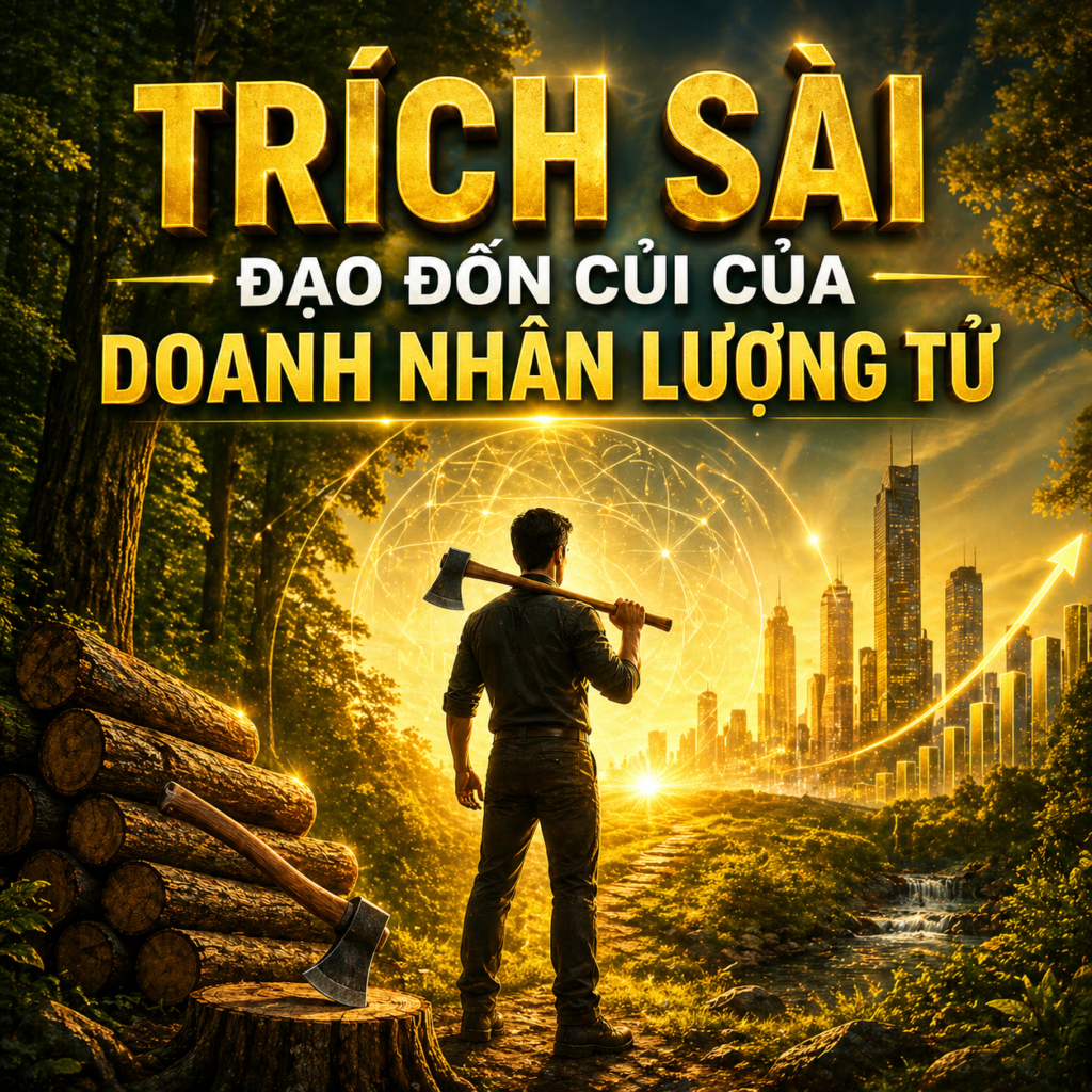 Bìa bài: TRÍCH SÀI – Đạo Đốn Củi Của Doanh Nhân Lượng Tử